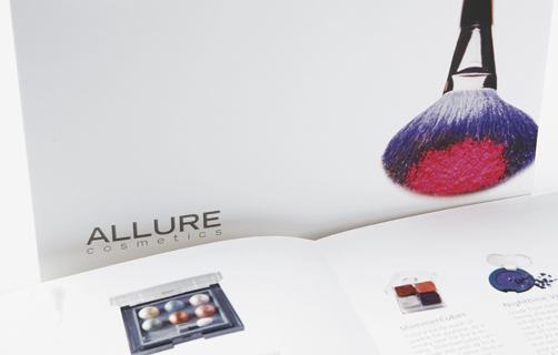 Ivana Obradovic  Allure Cosmetics Catalogue  Graphic design